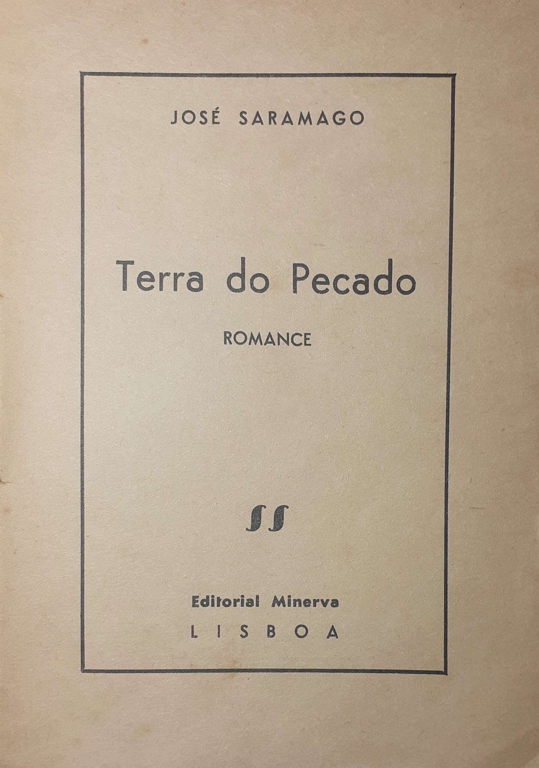 José Saramago - Terra do Pecado (1947)