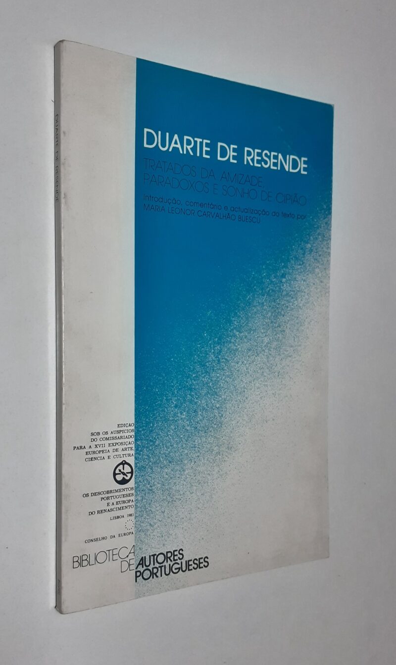 Tratados da Amizade, Paradoxos e Sonho de Cipião / Duarte de Resende - Image 2