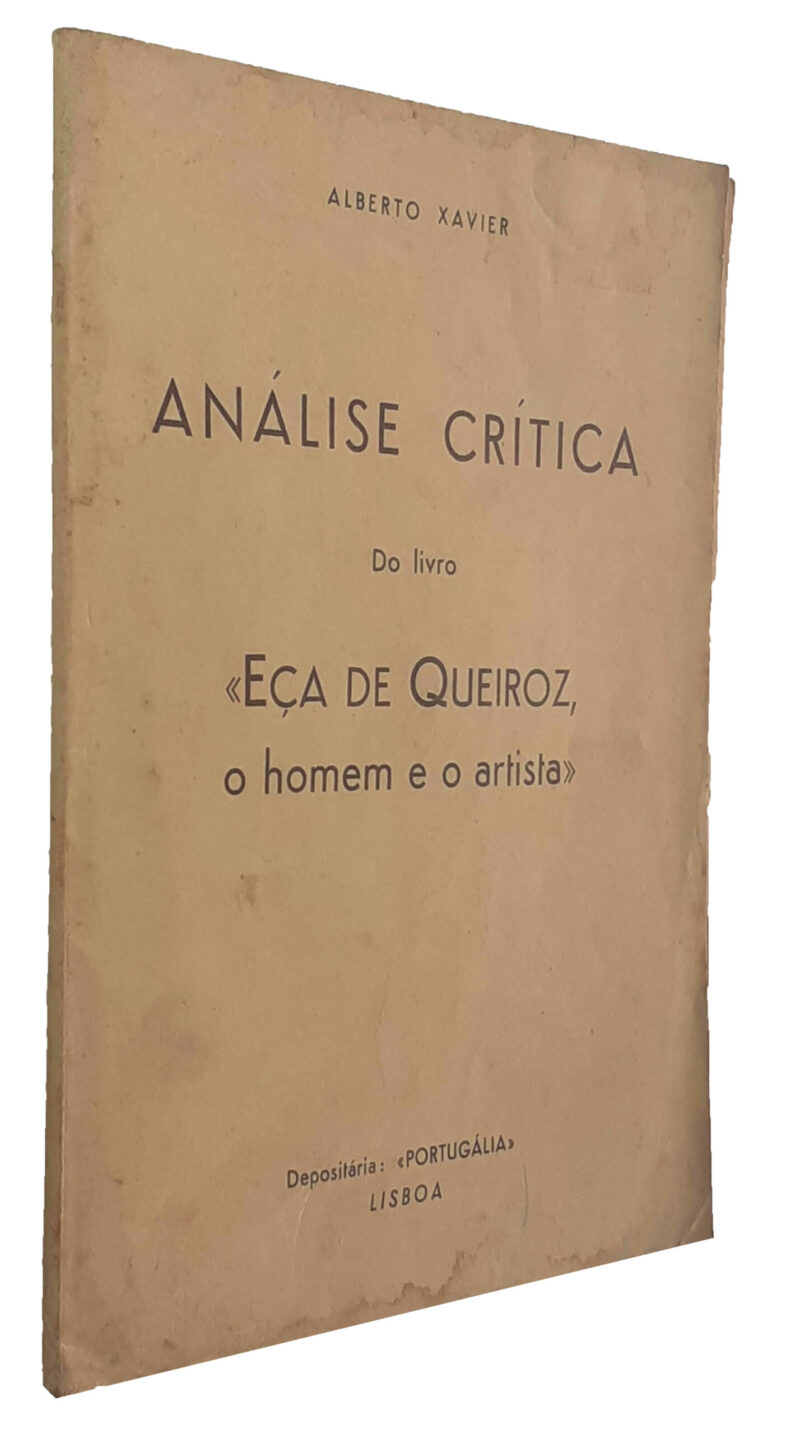 Análise Crítica do Livro "Eça de Queiroz, o Homem e o Artista" / Alberto Xavier - Image 2