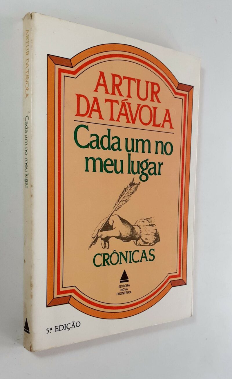 Cada um no meu lugar : Crônicas / Artur de Távola - Image 2
