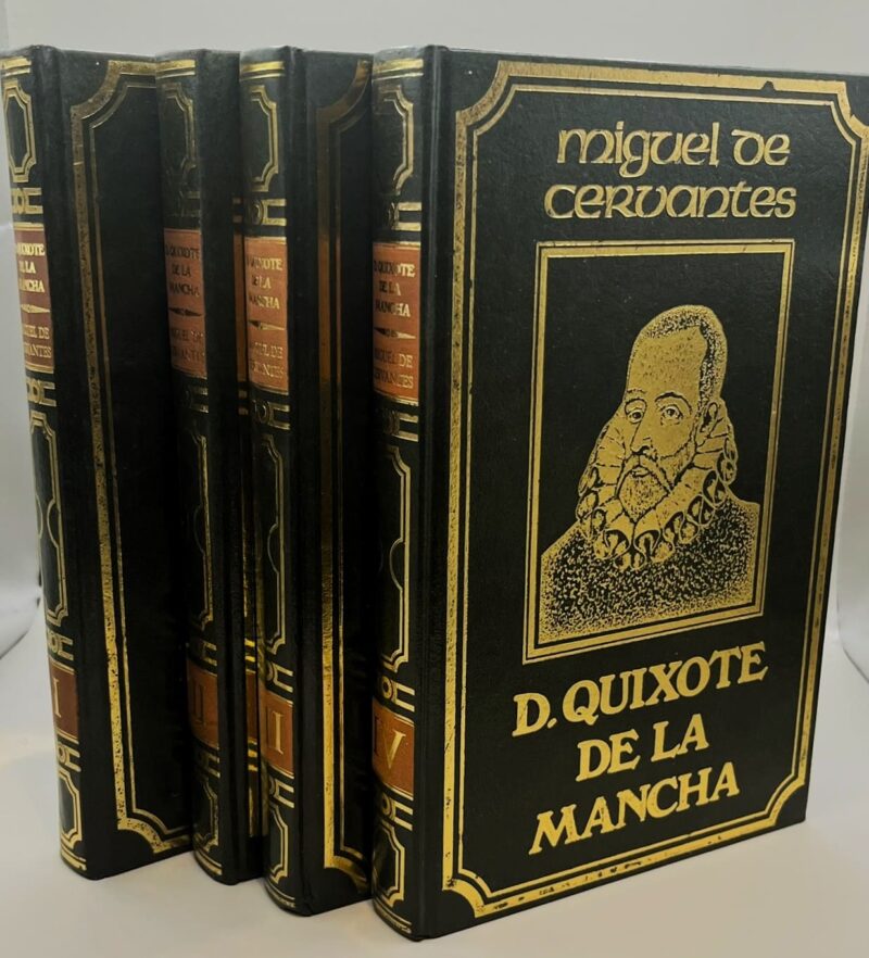 D. Quixote de La Mancha / Miguel de Cervantes (4 Vols.) - Image 2