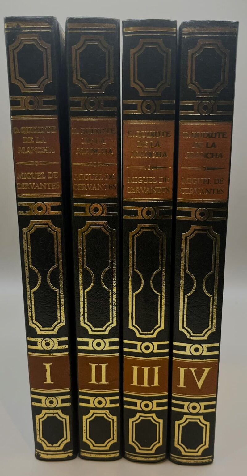 D. Quixote de La Mancha / Miguel de Cervantes (4 Vols.) - Image 3