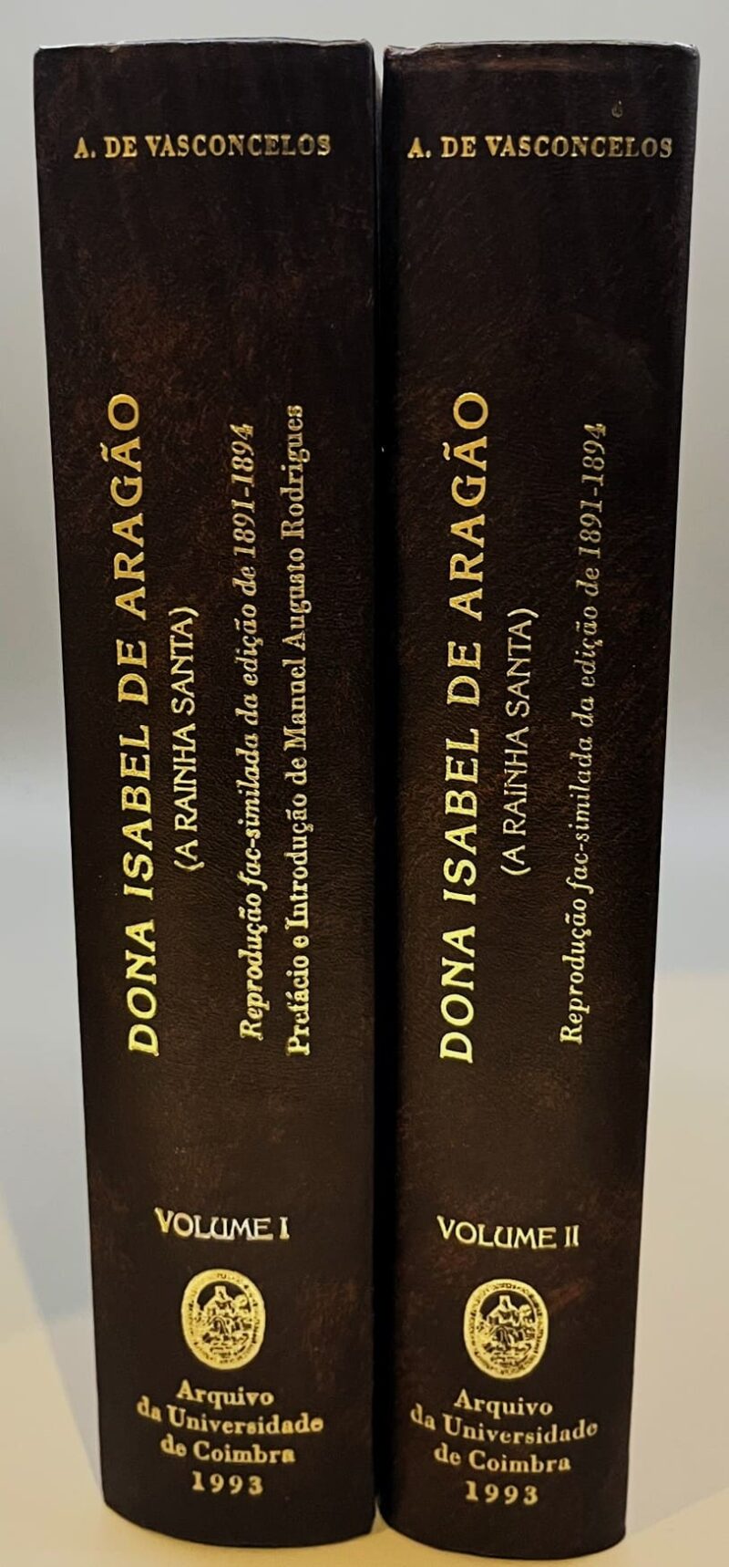 Dona Isabel de Aragão (A Rainha Santa) / A. de Vasconcelos (2 Vols.) - Image 3