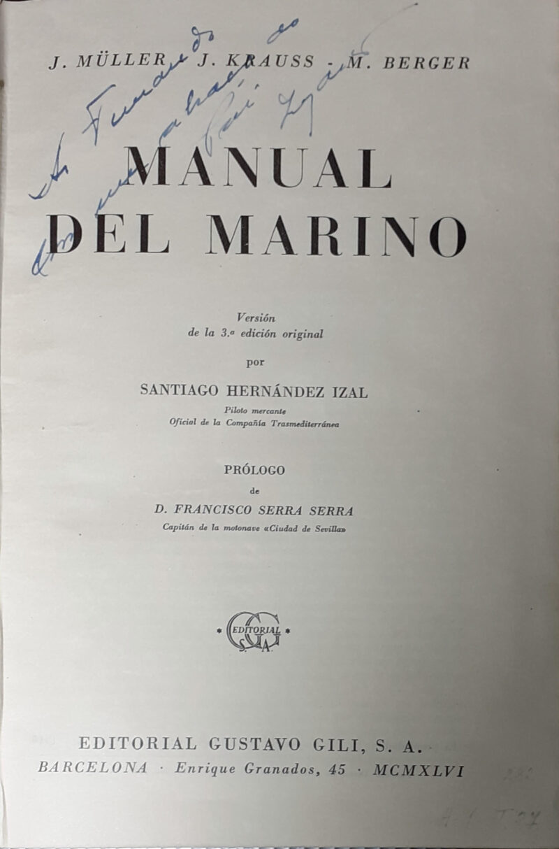 Manual del Marino / J. Müller, J. Krauss, M. Berger - Image 3