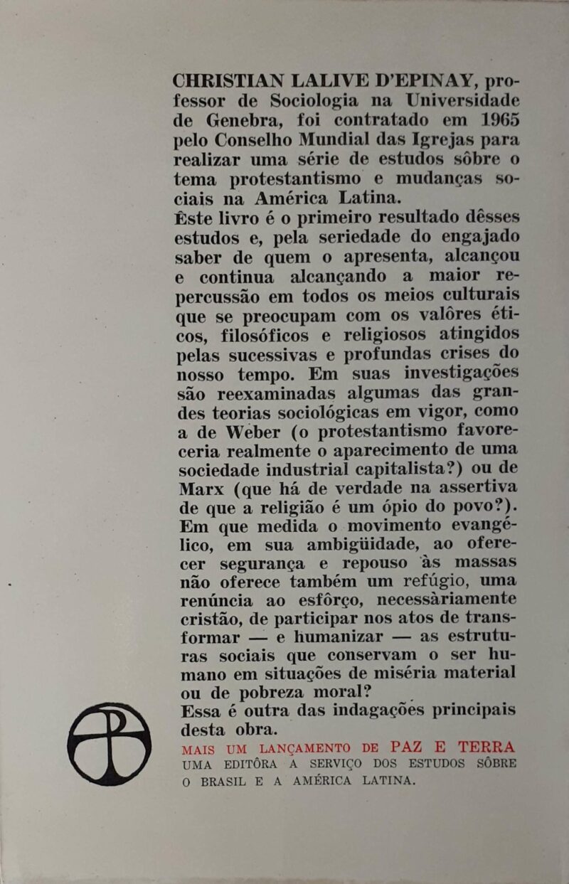 O Refúgio das Massas / Christian Lalive D'Epinay - Image 3