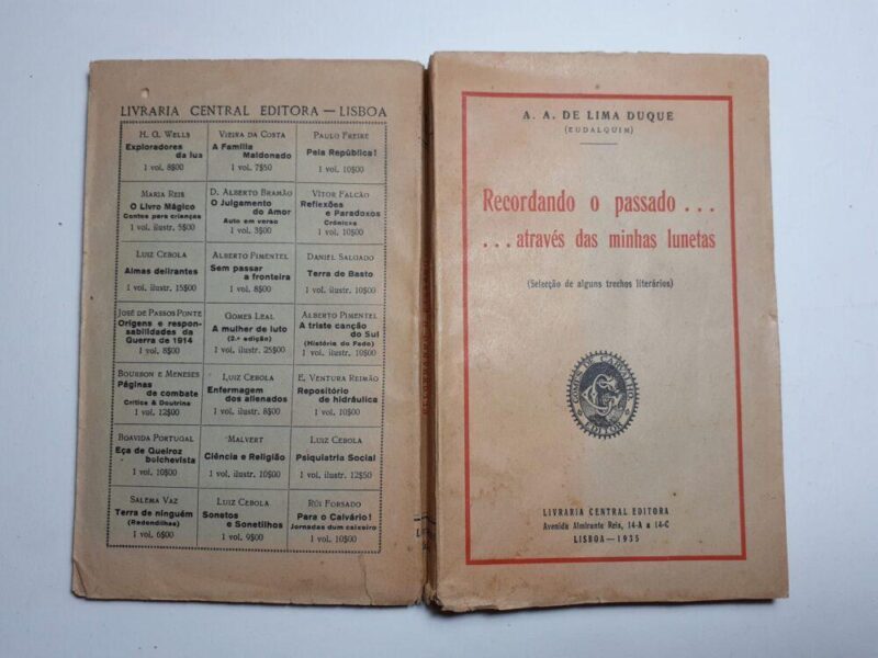 Recordando o passado Através das Minhas Lunetas / A. A. Lima Duarte - Image 2