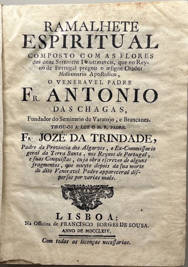 Ramalhete Espiritual / Fr. António das Chagas