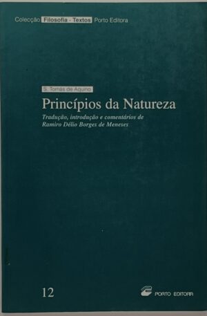 Princípios da Natureza / São Tomás de Aquino