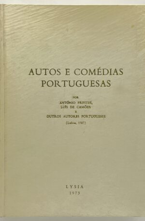 Primeira parte dos Autos e Comédias Portuguesas